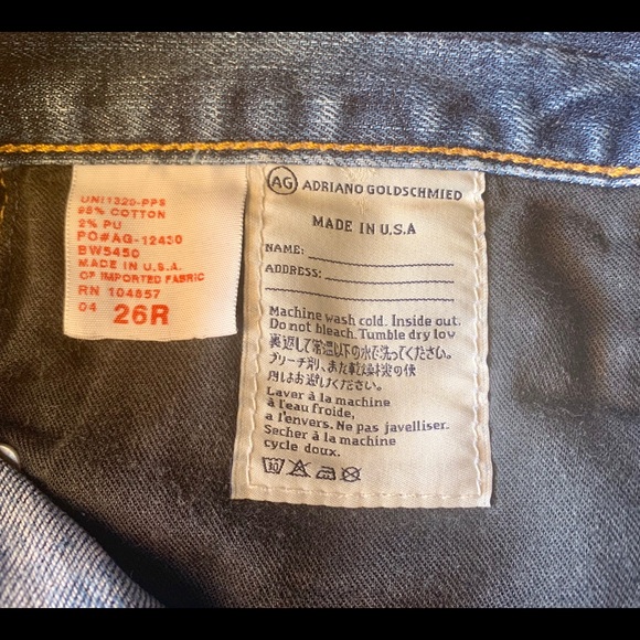 🎈SOLD!🎈 Adriano Goldschmied Jeans - Picture 5 of 6